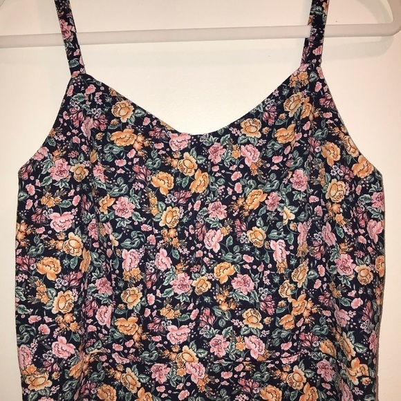 Old Navy NWT Floral Sun Dress Size Large - Picture 3 of 6